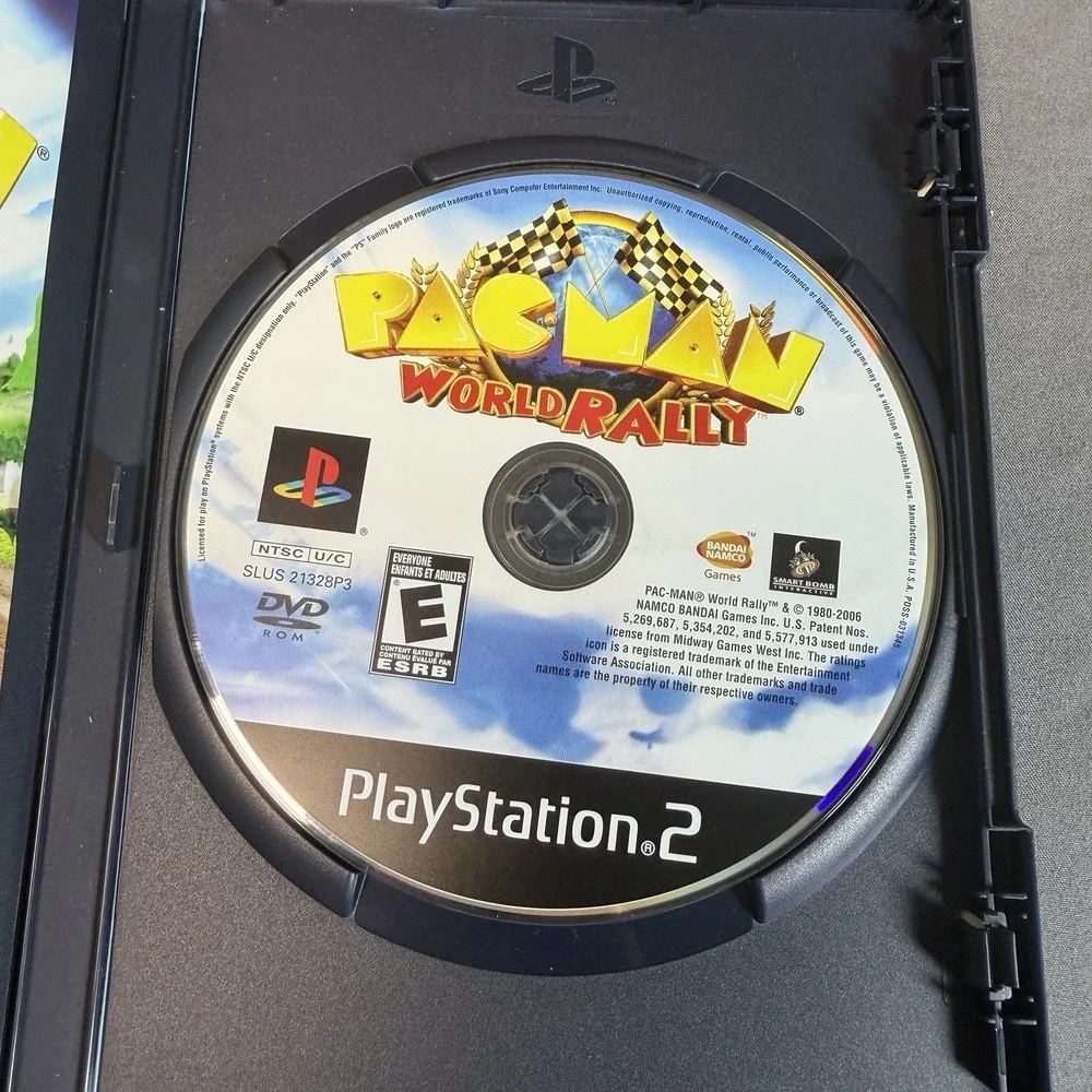 Pac-Man World Rally Sony PlayStation 2 PS2 Complete + Manual CIB